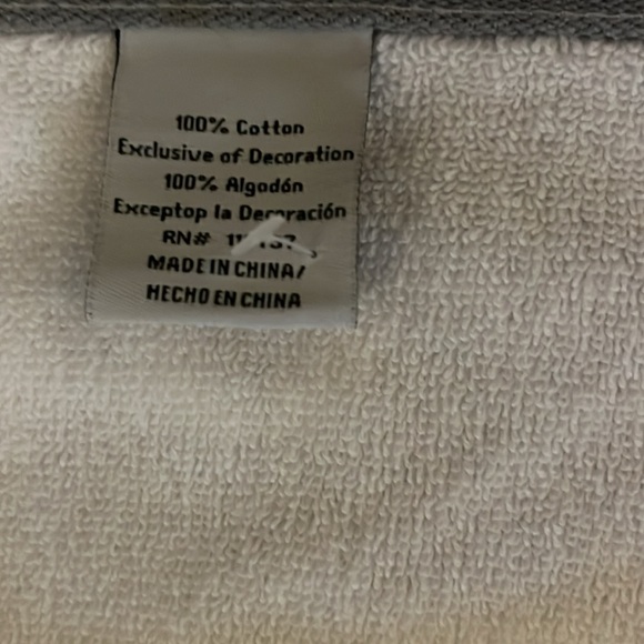 Envogue Velour 3 pc Cotton Bath and Hand Towel Set Dog Print Made to Last - Picture 6 of 8